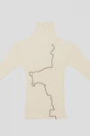 BASERANGE turtleneck sweater TOGET-CG-AU23 UNDYED( TOGEL)